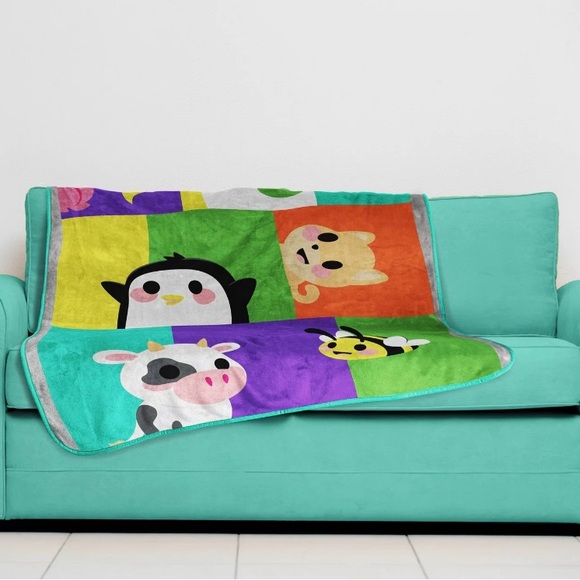 Adopt Me “Raise A Pet” 46 x 60, Microfiber Super Soft Throw - Picture 10 of 12